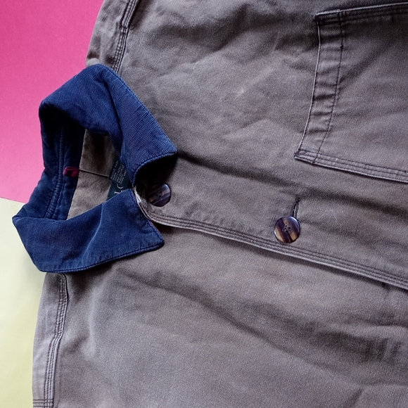 Vintage J.  Crew Oversized Military Cargo Barn Jacket - Picture 6 of 7